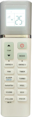 TIZOQ Backlight Supported Remote Control No.254 Compatible for Kelvinator AC Remote Controller(Please Match The Image with Your Old Remote -White)