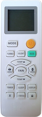 LipiWorld 131E I-Sense AC Remote Control Compatible For  Godrej AC Remote Controller(Grey)