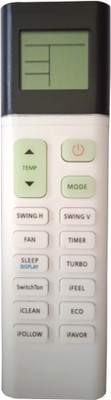 LipiWorld 254 AC Remote Control (Old Remote Exactly Same Remote Will Only Work) Compatible For Kelvinator AC Remote Controller(Grey)