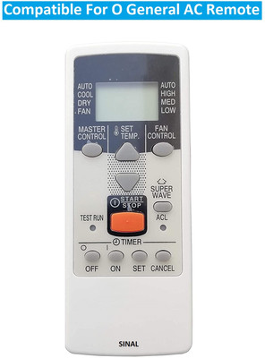 SINAL AC Remote Compatible With  (AMT13) O General Remote Controller(White)