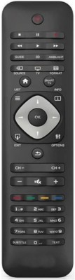 Ethex New TvR-125 (NO Voice Command)(Same remote Only will work)(before buy check all images) Remote Controller(Black)