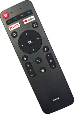 Ehop HTR-U28_N Compatible Remote for  Smart TV HTR-U28 (Without Voice Function) Haier Remote Controller(Black)