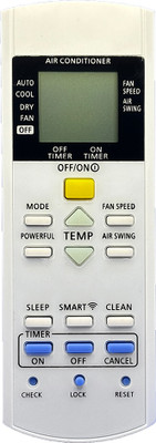 RESORB RE 29H PANASONIC Compatible for Midea, Voltas and Lloyd Air conditioner Remote Controller(White)