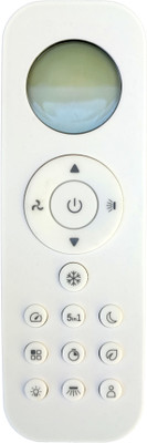LipiWorld 301 AC Remote Control Compatible For  Bluestar AC Remote Controller(Grey)