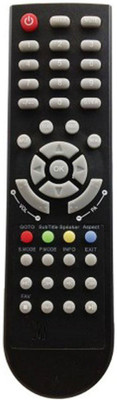 Piyush REMOTE MX-04 FOR LED LCD COMPATIBLE TO MICROMAX SEND OLD REMOTE PHOTO AT 9822247789 WHATSAPP VERIFICATION Remote Controller(Black)