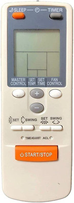 Rohit Electronics Remote Compatible with  Split/Window AC Remote Control O General Remote Controller(White)