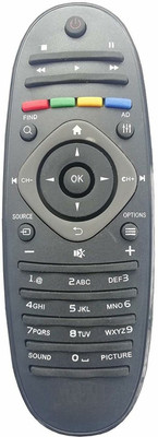 OG Remote RM-D1070 Compatible with PHILIPS Remote Controller(Black)