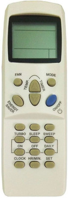 Emrse AC 88-RC SHARP Split/Window Air Conditioner Remote Remote Controller(White)