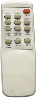 LUNAGARIYA AC Remote No.54A , Compatible with  AC Remote Control Neurofuzzy Remote Controller(White)