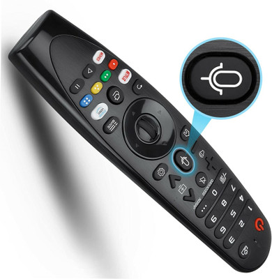 mumax Voice Magic Remote AKB75855501 /AN-MR20GA AN-MR19BA Smart TV LG Remote Controller(Black)