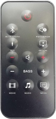 hybite Remote Control Compatible for Jbl Cinema Soundbar SB150 (Please Match The Image with Your Old Remote)JBL Soundbar Remote Controller(Black)