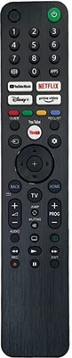 Tech Vibes Sony Tv RMF-TX520P Remote Compatible with Sony LED TV Remote RMF-TX500P RMF-TX520P (NO Voice) Sony Tv Remote Controller(Black)