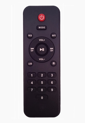 LipiWorld Bluetooth Speaker Home Theatre System Remote Control (Old Remote Exactly Same Remote Will Only Work) Compatible For IBall Home Theater Remote Controller(Black)