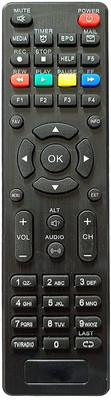 TVE DTH HD Set Top Box Remote Control Compatible for  Remote Sun Direct Remote Controller(Black)