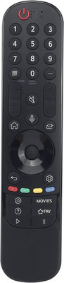 Ehop AN-MR21GC Remote Control Compatible with  Smart Magic TV AKB76036509 LG Remote Controller(Black)