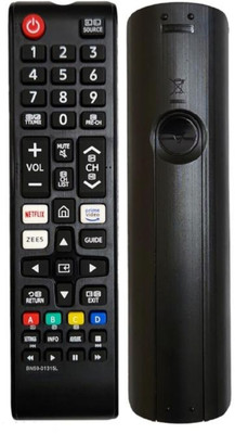 Paril Remote Compatible for Samsung smart led tv remote control zee5 button and netflix and prime video function, Samsung tv remote control Remote Controller(Black)