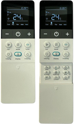 miracles in hand MIH311 STELLAR LITE/STYLUS/STUNNAI INVERTER AC REMOTE (BACKLIGHT) LLOYD Remote Controller(White)