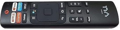 AACL 4K Uhd Smart Led/LCD Tv Remote for Vu 4K Ultra Hd Smart Android Led Tv Remote 4K Uhd Smart Led/LCD Tv Remote for Vu 4K Ultra Hd Smart Android Led Tv Remote Control (Without Voice Function) [ for Vu Smart Tv Remote Control- Remote Controller(Black)