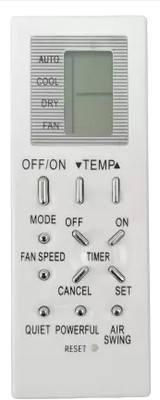 Audus Godrej Split-Windows AC Compatible Remote for  Godrej AC Remote Controller(White)