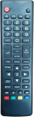Tke Videocon/SANSUI LED LCD TV Remote Control VIDEOCON, SANSUI Remote Controller(Black)