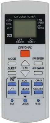 TIZOQ Replacement Remote Control Compatible for AC 29F-AC Remote Control Sanyo AC Remote Controller(White)