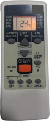 Akshita __AR-JE11__ AC Compatible For Window AC Remote Control With Back light O GENERAL Remote Controller(White)