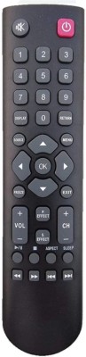 Ethex New TvR-61 (NO Voice Command)(Same remote Only will work)(before buy check all images) Remote Controller(Black)