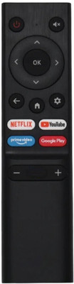 miracles in hand INFXSQ Non-Voice Remote Compatible with Ultra HD 4K ANDRIOD LED TV INFINIX Remote Controller(Black)
