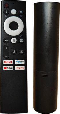 Ehop Compatible Remote Control for Smart tv JSW55ASUHD Sansui Remote Controller(Black)
