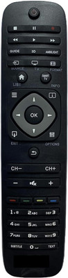 Rohit Electronics Remote No:URC119, Compatible/Replacement For Philips LCD/LED TV (Exactly Same Remote Will Only Work) Remote Controller(Black)