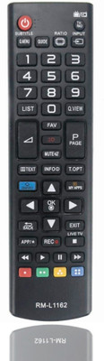 Ethereal lG LED/LCD Smart 3d Universal Remote Control replacement for Smart & Non-Smart URC-122 Remote Controller(Black)