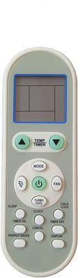 HDF Compatible for Micromax AC (245) Micromax AC Remote Controller(Grey)
