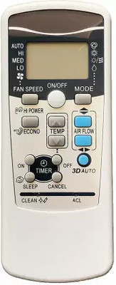 Audus  Compatible Remote Controller Mitsubishi AC Remote Controller(White)