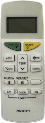 miracles in hand MIH132J AC REMOTE MODEL NO: ARC484B16 COMPATIBLE WITH POWERCHILL COANDA FUNCTION DAIKIN Remote Controller(White)