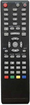 Piyush REMOTE CHINA LED-13 FOR LED/LCD COMPATIBLE TO CHINA LED.OLD REMOTE MUST BE SAME Remote Controller(Black)