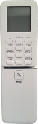 Woniry AC Remote Control Compatible for  Air Conditioner Remote BPL Remote Controller(White)