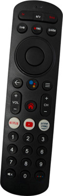 Ehop Remote Control Compatible with Set Top Box (Without Voice Function) Airtel Xstream Remote Controller(Black)