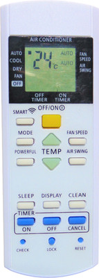 Xpecial 29G PANA-S0NIC AC Remote Compatible with PANASONIC 1 / 1.5 / 2 TON AC Remote Controller(White)