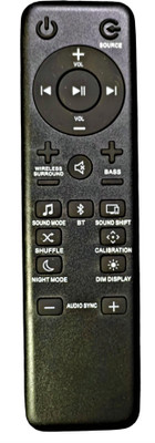 Ehop Compatible Remote Control for Soundbar 5.1/3.1/2.1 JBL Remote Controller(Black)