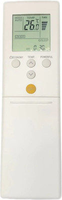 RISHI ENTERPRISES 232 THIS REMOTE IS COMPATIBLE FOR AC REMOTE LATEST MODEL (232) O GENRAL Remote Controller(White)