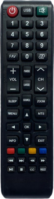Xpecial MICRO-MAX9 MIXCRO-MAX91 MX09 Remote Compatible for MICROMAX SMART LED LCD TV Remote Controller(Black)