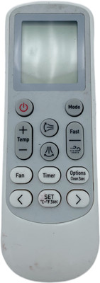 NixGlobal 144D AC Remote Compatible with SAMSUNG 1 / 1.5 / 2 TON AC Remote Controller(White)