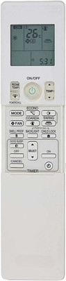 Xpecial 169A DAI-KIN AC Remote Compatible with DAIKIN 1 / 1.5 /2 TON AC Remote Controller(White)