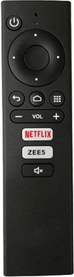 HDF Non Voice Supported LED LCD Smart TV (NK-V2_NON-VOC) Nokia LED LCD Smart TV Remote Controller(Black)