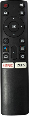 Ehop A-Z5 Compatible Remote Control for  Smart led tv with ZEE5 Buttons Amstrad Remote Controller(Black)