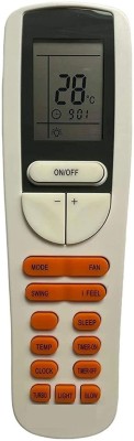 Rohit Electronics Compatible Remote for  AC/Split AC/Window AC 133 Bluestar Remote Controller(White)