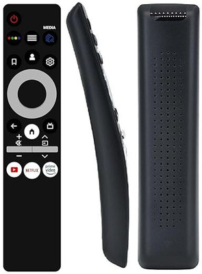 AACL of Haier Bezel Less Tv Remote Original HTR-U29A Model Suitable to LE43K6600SG of Haier Bezel Less Tv Remote Original HTR-U29A Model Suitable to LE43K6600SG Hot Keys Netflix, YouTube and Prime Video - Use for LCD LED OLED QLED UHD Remote Controller(Black)
