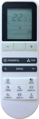ERNIL AC Remote Compatible for Bluestar AC 227 ( Please Match The Image with Your Old Remote ) Remote Controller(White)