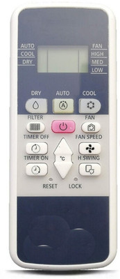 Ethex ® Re-210A Ac Remote compatible for Hitachi Non Inverter Ac (Match all functions with your Remote before placing order) ( check all images) Remote Controller(White)