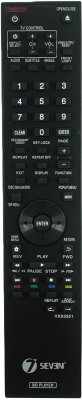 7SEVEN BDP-05FD VXX3351 BDP-23FD BDP-330 BDP-120 BDP-121 BDP140 4110 XXD3032 VXX3378 3D Blu-ray BD-Live DVD Disc Player Remote Controller(Black)